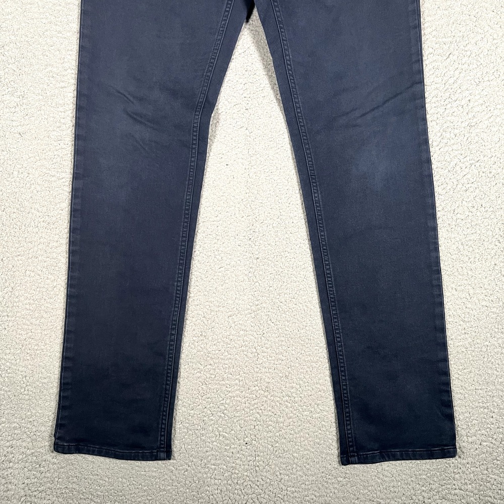 Banana Republic Jeans Mens 33x33 Blue Traveler Slim Straight Casual Preppy Logo - Picture 3 of 11